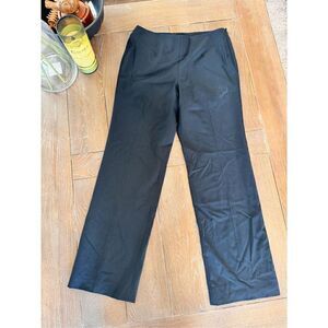 Hilton Hollis Striped Wide Leg Dress Pants Women Size 8